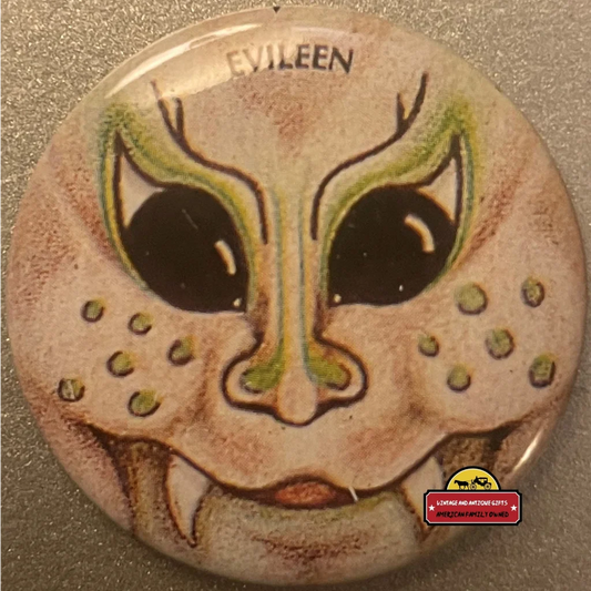 Vintage Evileen Pin Madballs And Garbage Pail Kids Inspired 1980s Advertisements Retro & - Unique Collectible!