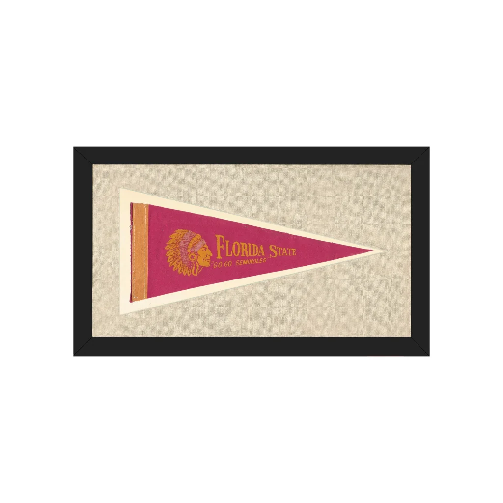 Vintage Florida State University Pennant | Americana Memories | vintageantiquesgifts.com