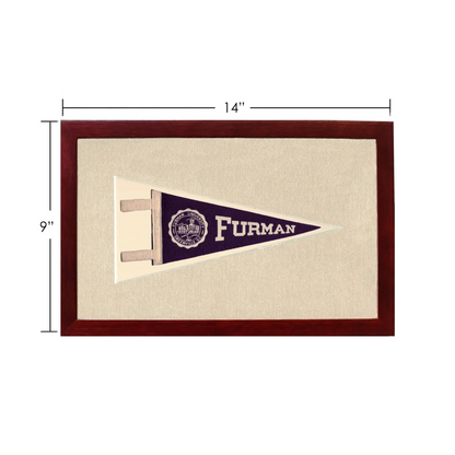 Vintage Furman University Pennant | Vintage Americana Sports Memorabilia | vintageantiquesgifts.com