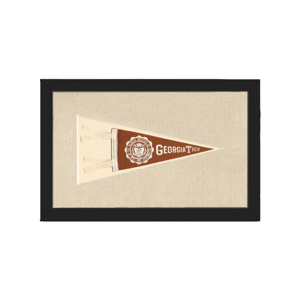 Vintage Georgia Tech Pennant | Americana Memories | vintageantiquesgifts.com