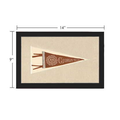 Vintage Georgia Tech Pennant | Vintage Collectible Sports Pennant | vintageantiquesgifts.com
