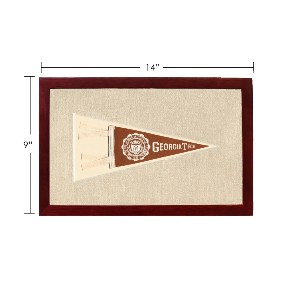 Vintage Georgia Tech Pennant | Vintage Americana Sports Memorabilia | vintageantiquesgifts.com