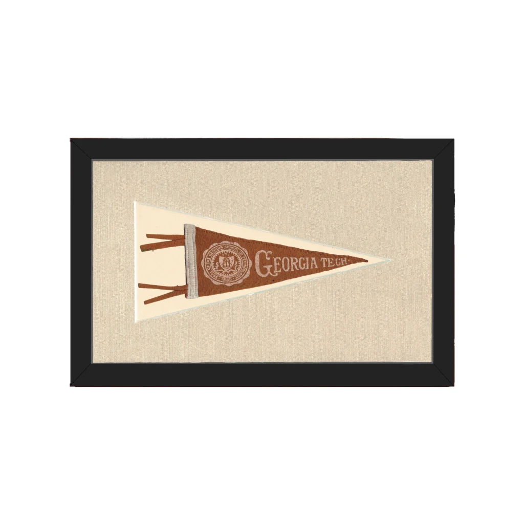 Vintage Georgia Tech Pennant | Americana Memories | vintageantiquesgifts.com