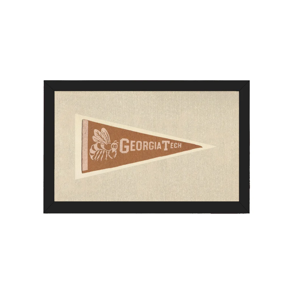 Vintage Georgia Tech Pennant | Americana Memories | vintageantiquesgifts.com