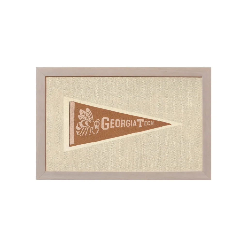 Vintage Georgia Tech Pennant | Vintage Americana Sports Memorabilia | vintageantiquesgifts.com