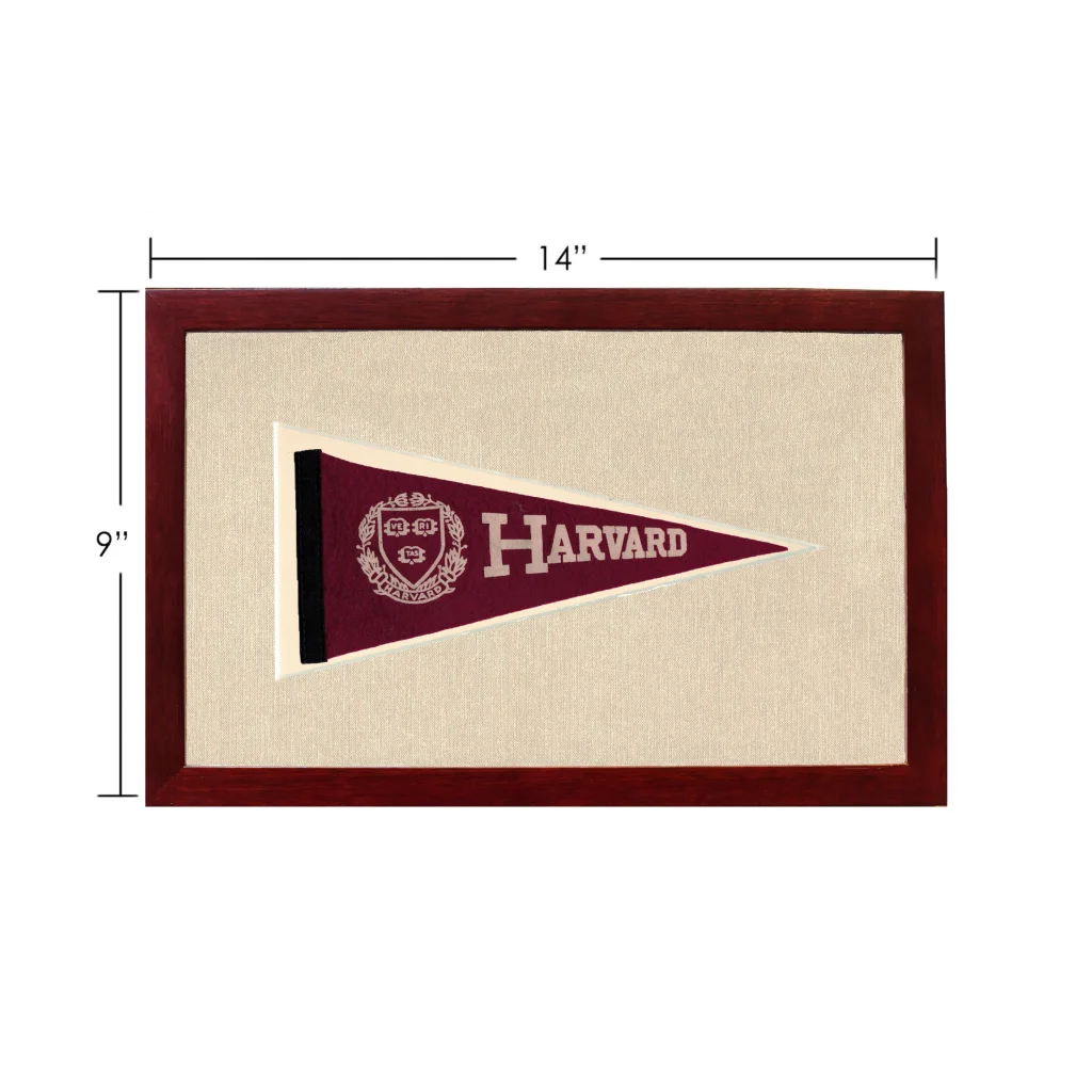Vintage Harvard Pennant | Vintage Americana Sports Memorabilia | vintageantiquesgifts.com
