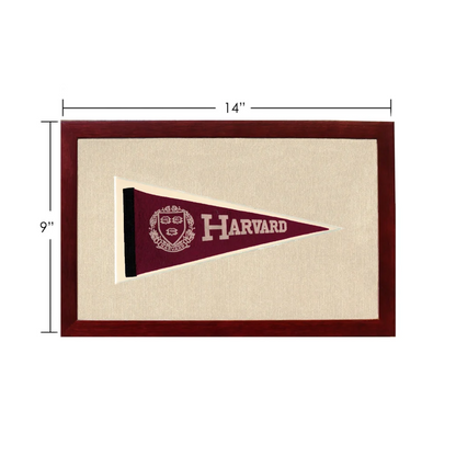 Vintage Harvard Pennant | Vintage Americana Sports Memorabilia | vintageantiquesgifts.com
