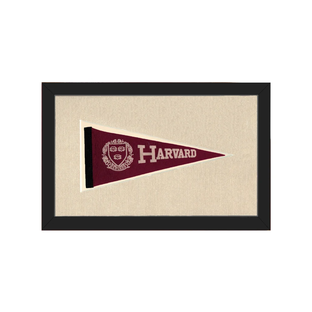 Vintage Harvard Pennant | Americana Memories | vintageantiquesgifts.com