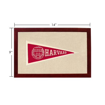 Vintage Harvard Pennant | Vintage Americana Sports Memorabilia | vintageantiquesgifts.com