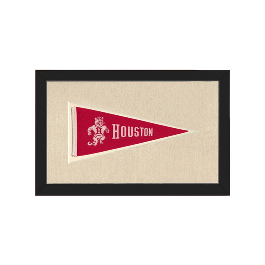 Vintage Houston Pennant | Americana Memories | vintageantiquesgifts.com