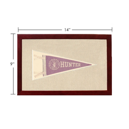 Vintage Hunter College Pennant | Vintage Americana Sports Memorabilia | vintageantiquesgifts.com