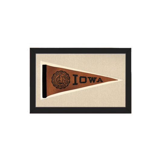 Vintage Iowa Pennant | Americana Memories | vintageantiquesgifts.com