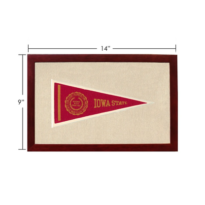 Vintage Iowa State Pennant | Vintage Americana Sports Memorabilia | vintageantiquesgifts.com