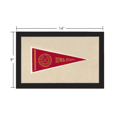 Vintage Iowa State Pennant | Vintage Collectible Sports Pennant | vintageantiquesgifts.com
