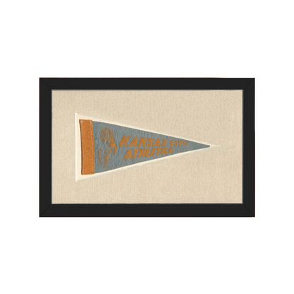 Vintage Kansas City Athletics Pennant | Americana Memories | vintageantiquesgifts.com