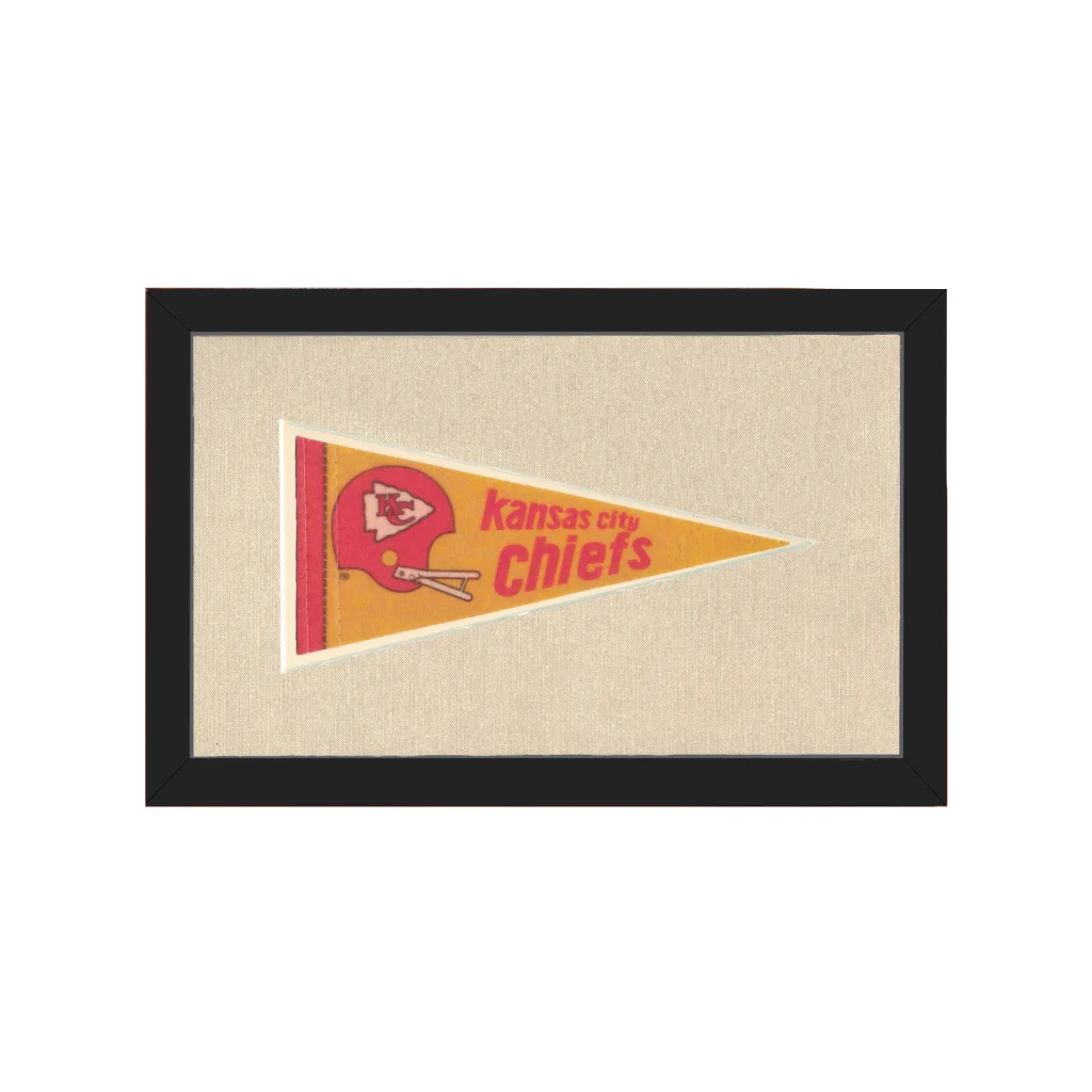 Vintage Kansas City Chiefs Pennant | Americana Memories | vintageantiquesgifts.com