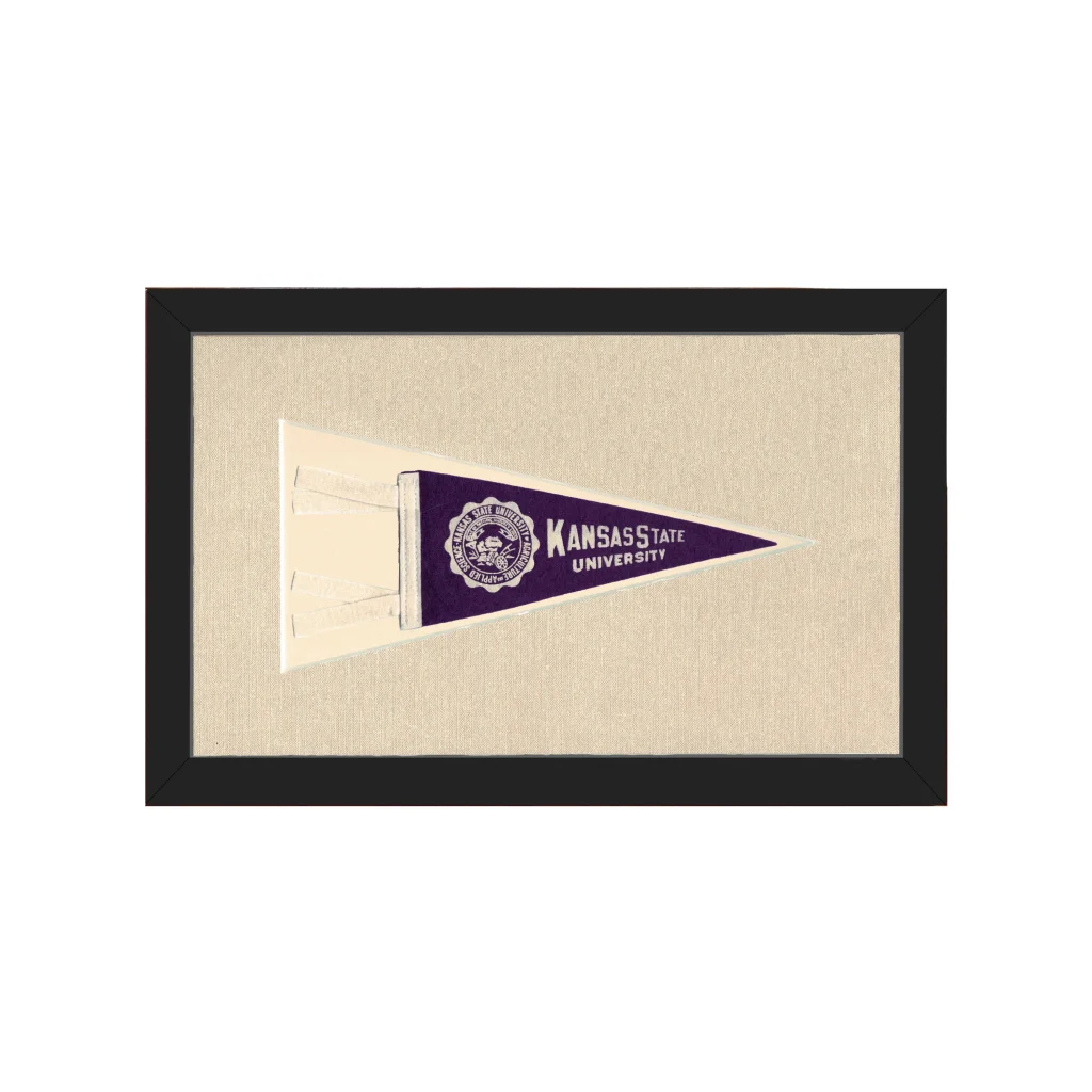 Vintage Kansas State Pennant | Americana Memories | vintageantiquesgifts.com