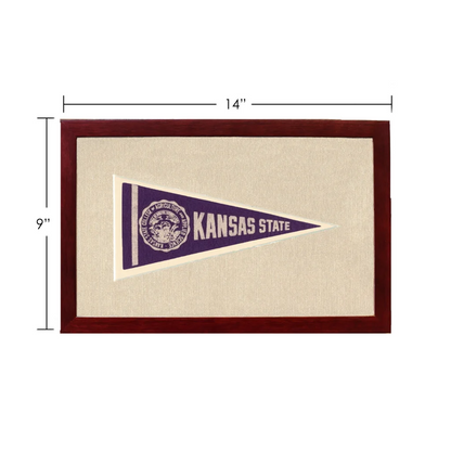 Vintage Kansas State University Pennant | Vintage Americana Sports Memorabilia | vintageantiquesgifts.com