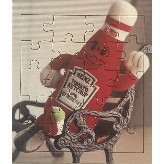 Vintage Limited Edition Heinz Ketchup 20 Piece Puzzle Unique Advertising! Collectibles Antique Collectible Items |