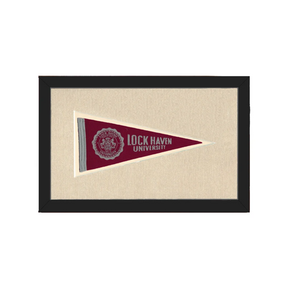 Vintage Lock Haven University Pennant | Americana Memories | vintageantiquesgifts.com