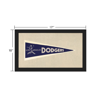 Vintage Los Angeles Dodgers Pennant | Vintage Collectible Sports Pennant | vintageantiquesgifts.com
