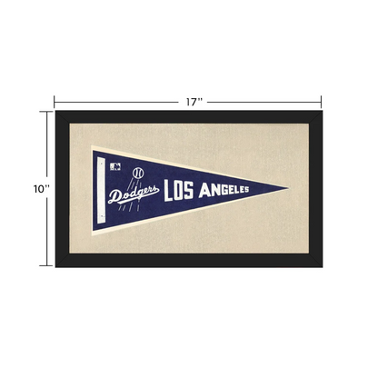 Vintage Los Angeles Dodgers Pennant | Vintage Collectible Sports Pennant | vintageantiquesgifts.com