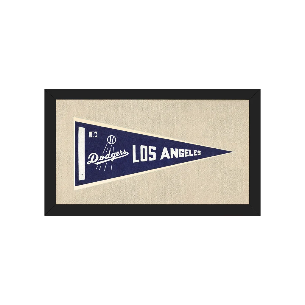 Vintage Los Angeles Dodgers Pennant | Americana Memories | vintageantiquesgifts.com