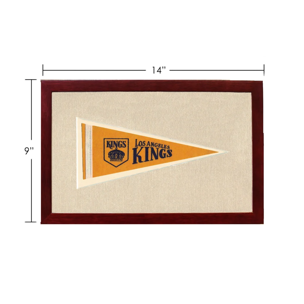 Vintage Los Angeles Kings Pennant | Vintage Americana Sports Memorabilia | vintageantiquesgifts.com