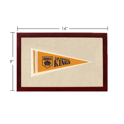 Vintage Los Angeles Kings Pennant | Vintage Americana Sports Memorabilia | vintageantiquesgifts.com