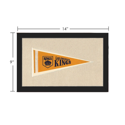 Vintage Los Angeles Kings Pennant | Vintage Collectible Sports Pennant | vintageantiquesgifts.com