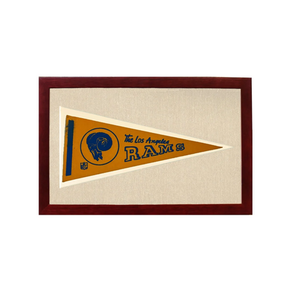 Vintage Los Angeles Rams Pennant | Vintage Collectible Sports Pennant | vintageantiquesgifts.com