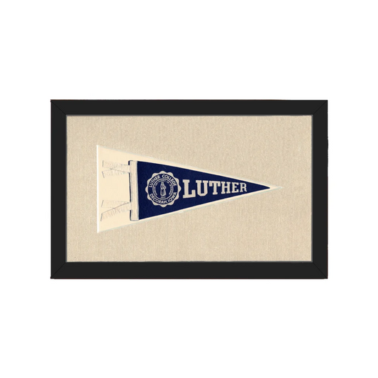 Vintage Luther College Pennant | Americana Memories | vintageantiquesgifts.com