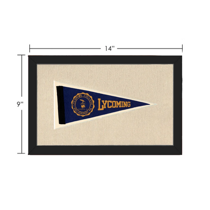 Vintage Lycoming College Pennant | Vintage Collectible Sports Pennant | vintageantiquesgifts.com