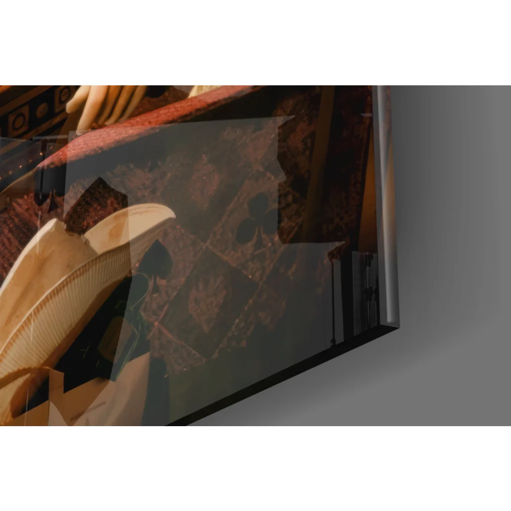 Vintage Marilyn Monroe casino poker wall art canvas print with black Samsung TV