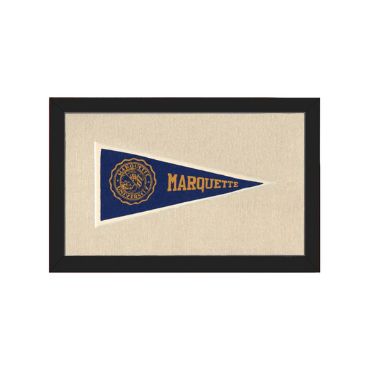 Vintage Marquette University Pennant | Americana Memories | vintageantiquesgifts.com