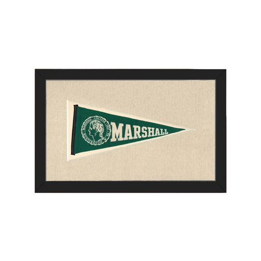 Vintage Marshall College Pennant | Americana Memories | vintageantiquesgifts.com