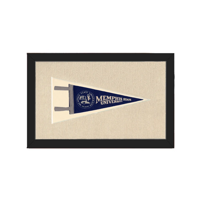 Vintage Memphis State University Pennant | Americana Memories | vintageantiquesgifts.com