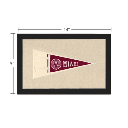 Vintage Miami University Pennant | Vintage Collectible Sports Pennant | vintageantiquesgifts.com