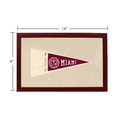 Vintage Miami University Pennant | Vintage Americana Sports Memorabilia | vintageantiquesgifts.com
