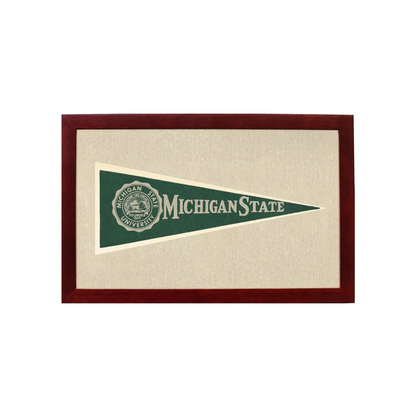 Vintage Michigan State Hormel Pennant | Vintage Americana Sports Memorabilia | vintageantiquesgifts.com