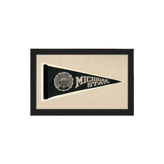 Vintage Michigan State Pennant | Americana Memories | vintageantiquesgifts.com