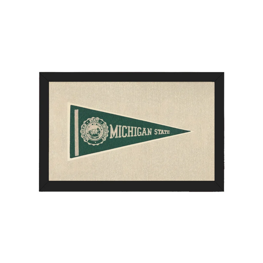 Vintage Michigan State Pennant | Americana Memories | vintageantiquesgifts.com