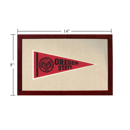 Vintage Michigan State Pennant | Vintage Americana Sports Memorabilia | vintageantiquesgifts.com