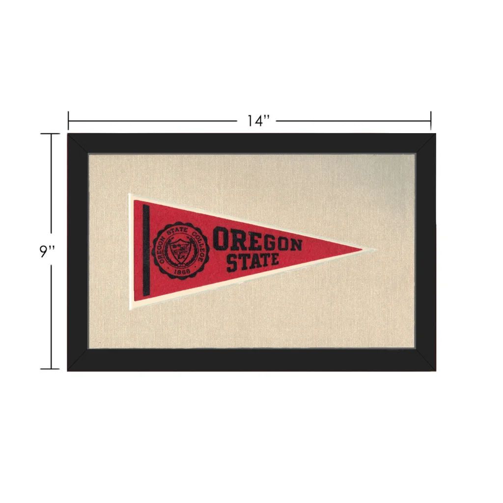 Vintage Michigan State Pennant | Vintage Collectible Sports Pennant | vintageantiquesgifts.com
