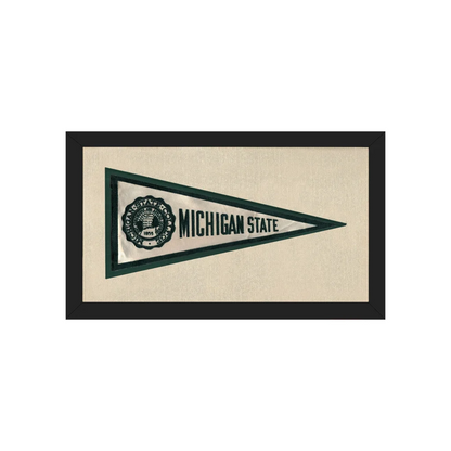 Vintage Michigan State Silk Pennant | Americana Memories | vintageantiquesgifts.com