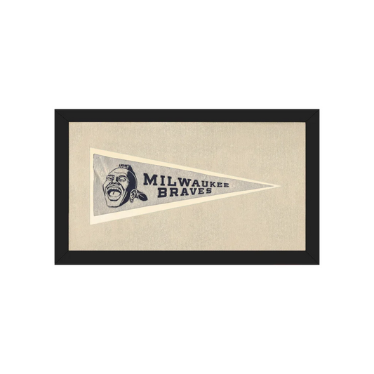 Vintage Milwaukee Braves Pennant | Americana Memories | vintageantiquesgifts.com