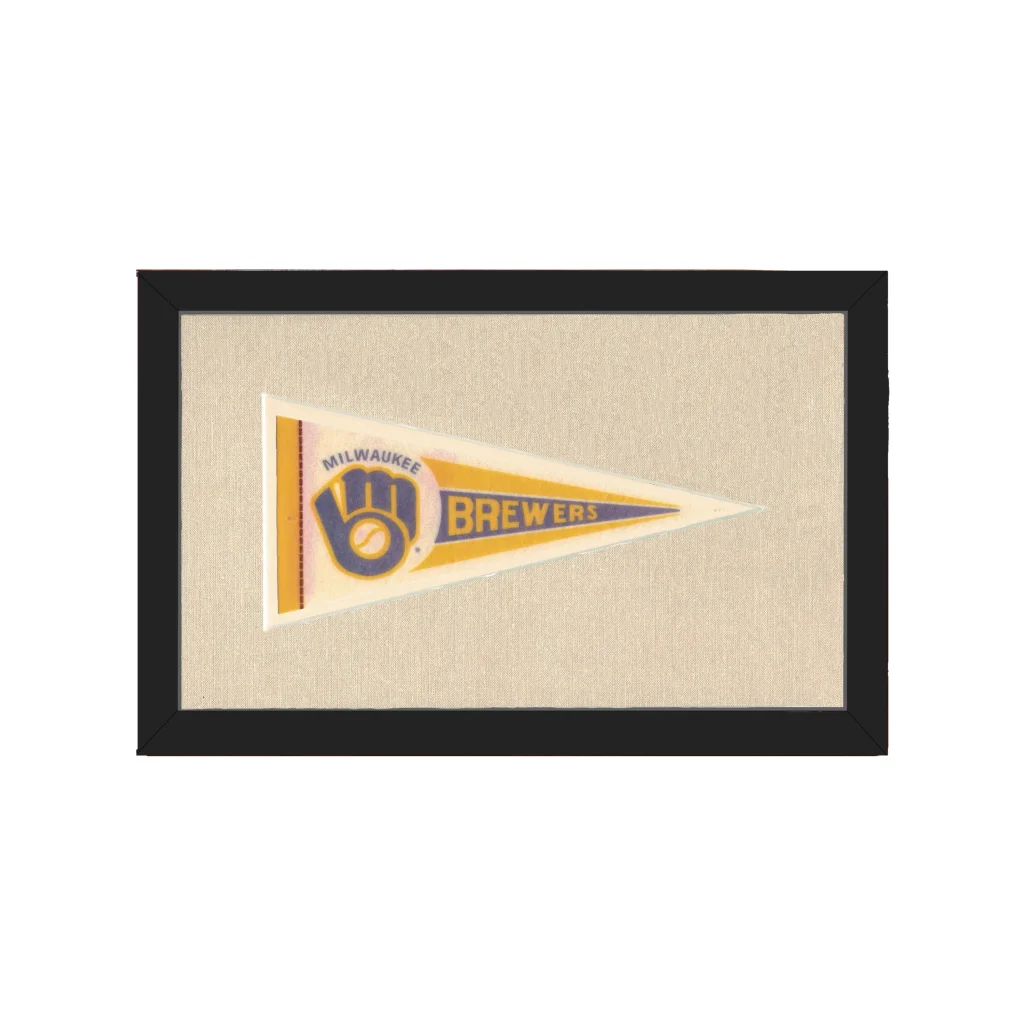 Vintage Milwaukee Brewery Pennant | Americana Memories | vintageantiquesgifts.com