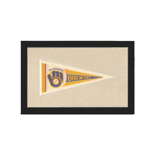 Vintage Milwaukee Brewery Pennant | Americana Memories | vintageantiquesgifts.com