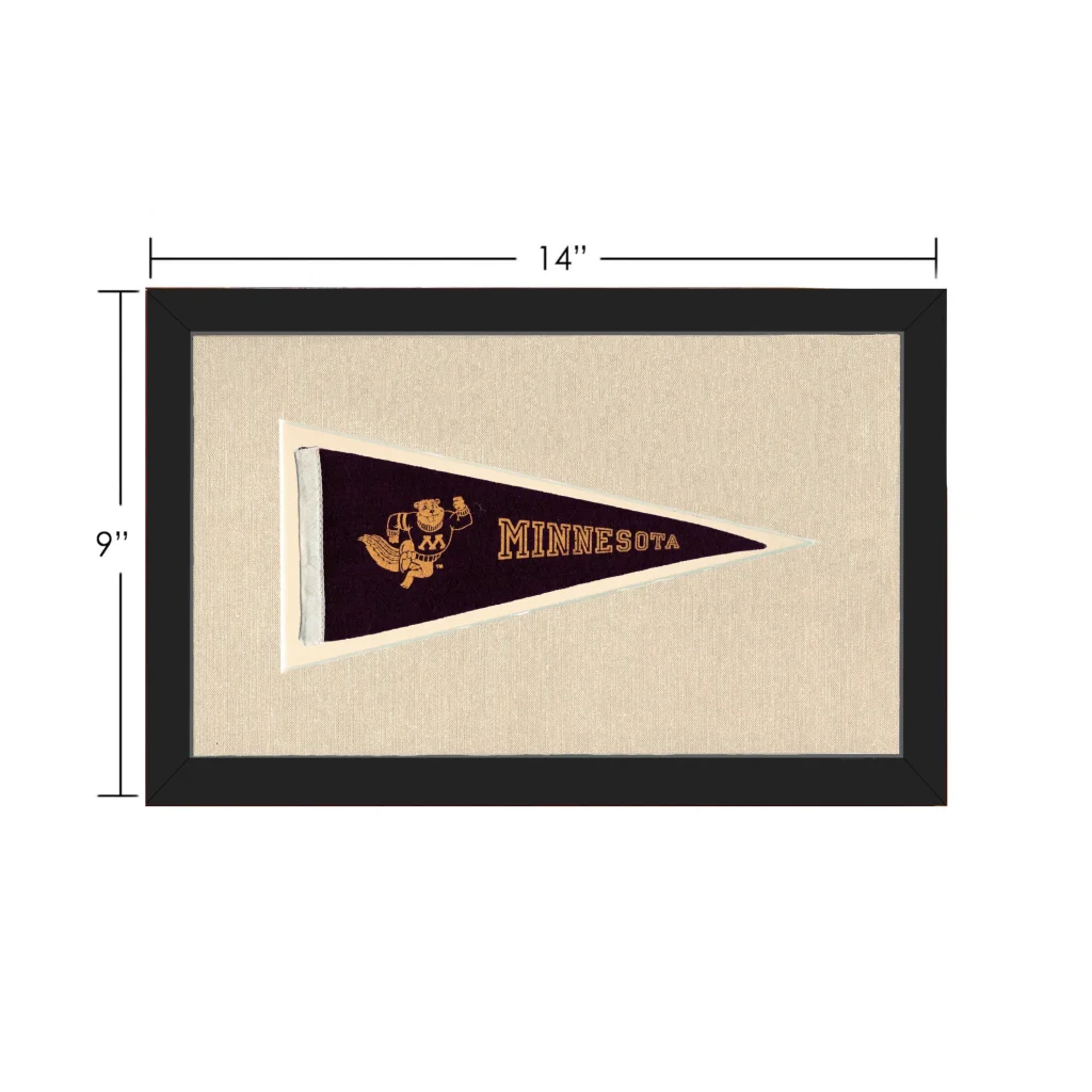 Vintage Minnesota Pennant | Vintage Collectible Sports Pennant | vintageantiquesgifts.com