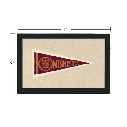 Vintage Minnesota Pennant | Vintage Collectible Sports Pennant | vintageantiquesgifts.com